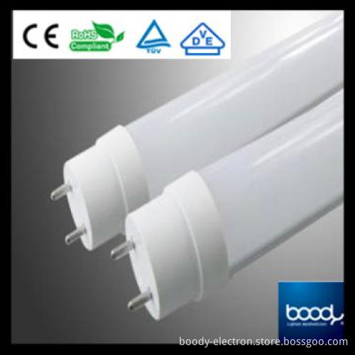 4ft Low light-declining T8 tube 18w 1700lm CE/VDE/RoHS Approved